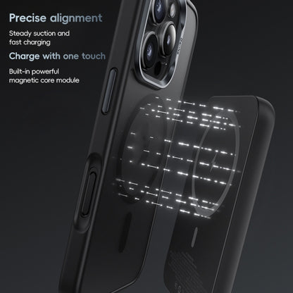 For iPhone 16 Pro Max Benks Skin Feel MagSafe Magnetic Shockproof Phone Case(Black) - iPhone 16 Pro Max Cases by Benks | Online Shopping South Africa | PMC Jewellery | Buy Now Pay Later Mobicred