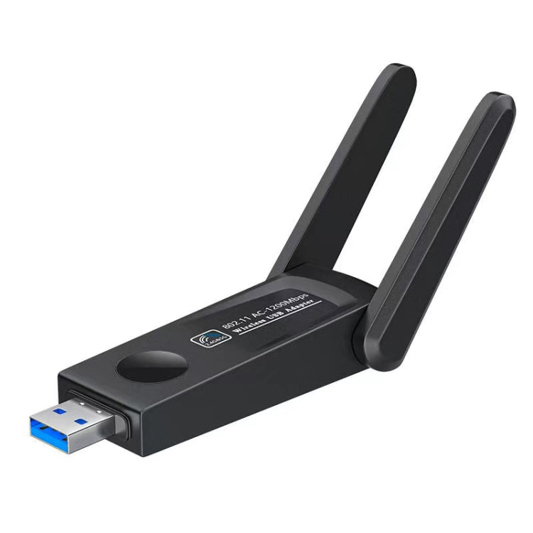 RE-1202 1200Mbps Dual Band Wireless Network Card WiFi USB3.0 Adapter Transmitter Receiver - USB Network Adapter by PMC Jewellery | Online Shopping South Africa | PMC Jewellery | Buy Now Pay Later Mobicred