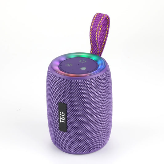 T&G TG434 Outdoor Portable Wireless Bluetooth Speaker(Purple) - Desktop Speaker by T&G | Online Shopping South Africa | PMC Jewellery | Buy Now Pay Later Mobicred