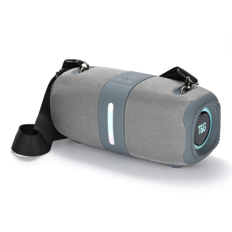 T&G TG669 Outdoor Portable TWS Colorful Wireless Bluetooth Speaker(Grey) - Desktop Speaker by T&G | Online Shopping South Africa | PMC Jewellery | Buy Now Pay Later Mobicred