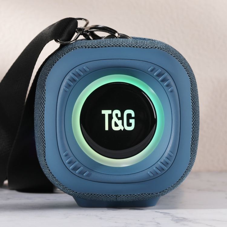 T&G TG669 Outdoor Portable TWS Colorful Wireless Bluetooth Speaker(Grey) - Desktop Speaker by T&G | Online Shopping South Africa | PMC Jewellery | Buy Now Pay Later Mobicred