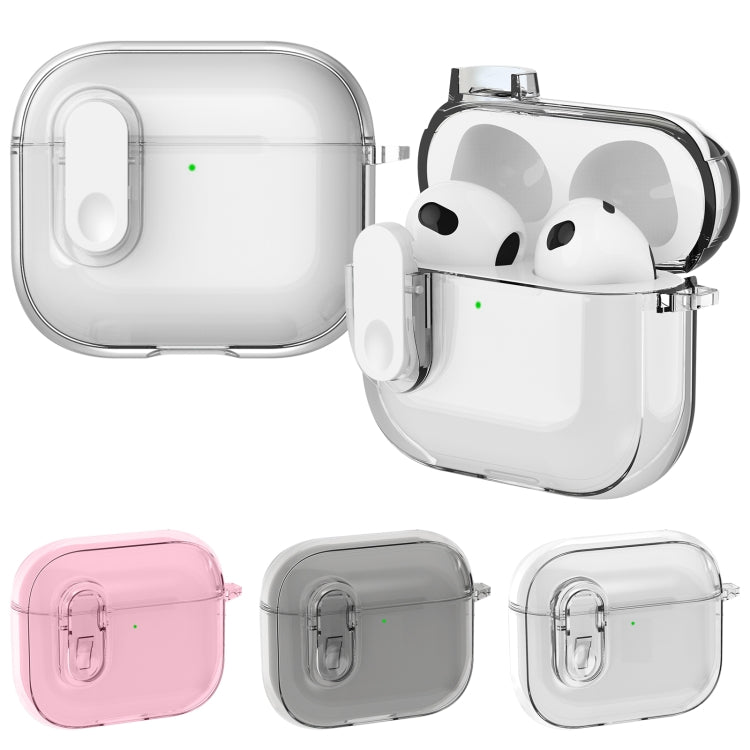 For AirPods 4 Ice Crystals Shockproof Earphone Protective Case(Transparent) - For AirPods 4 by PMC Jewellery | Online Shopping South Africa | PMC Jewellery | Buy Now Pay Later Mobicred