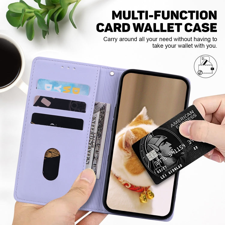 For Tecno Spark Go 2024 / 20 / 20C Cute Cats RFID Leather Phone Case(Purple) - free shipping - PMC Jewellery - Order now!