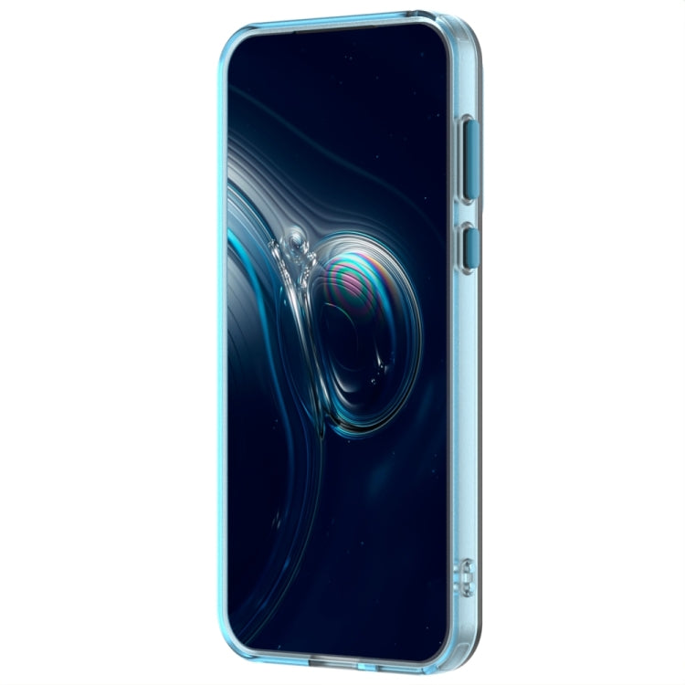 For Huawei Pura 70 Candy PC Hybrid TPU Shockproof Phone Case(Blue) - Huawei Cases by PMC Jewellery | Online Shopping South Africa | PMC Jewellery | Buy Now Pay Later Mobicred