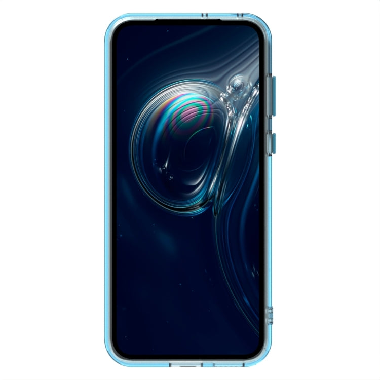 For Huawei Pura 70 Ultra Candy PC Hybrid TPU Shockproof Phone Case(Blue) - Huawei Cases by PMC Jewellery | Online Shopping South Africa | PMC Jewellery | Buy Now Pay Later Mobicred