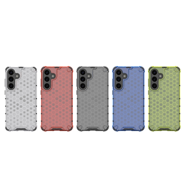 For Samsung Galaxy S25+ 5G Honeycomb Shockproof Phone Case(Green) - Galaxy S25+ 5G Cases by PMC Jewellery | Online Shopping South Africa | PMC Jewellery | Buy Now Pay Later Mobicred