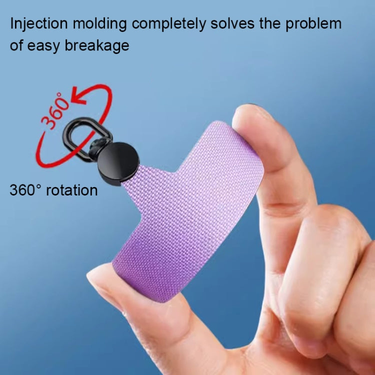 360 Degree Rotation Mobile Phone Lanyard Fixing Gasket(Light Blue) - free shipping - PMc TechLife - Order now!