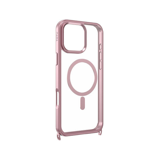 For iPhone 16 Pro Max TOTU PC-27 MagSafe Magnetic Hidden Metal Buckle Phone Case(Pink) - iPhone 16 Pro Max Cases by TOTUDESIGN | Online Shopping South Africa | PMC Jewellery | Buy Now Pay Later Mobicred