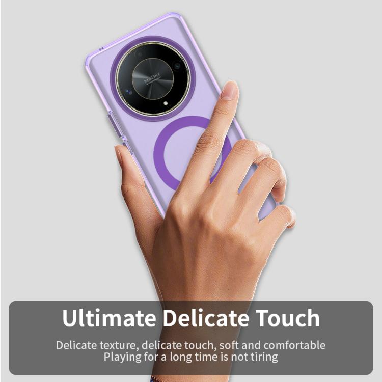 For Honor Magic6 Lite 5G Candy Magsafe PC Hybrid TPU Phone Case(Purple) - free shipping - PMC TechLife - Order now!