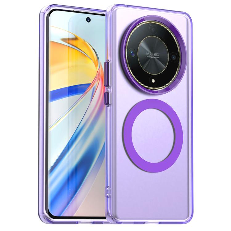 For Honor X50 Candy Magsafe PC Hybrid TPU Phone Case(Purple) - free shipping - PMC TechLife - Order now!