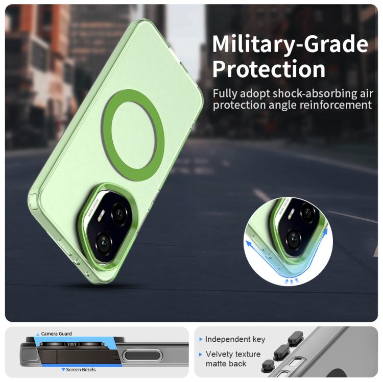 For Honor 300 Candy Magsafe PC Hybrid TPU Phone Case(Green) - free shipping - PMC TechLife - Order now!