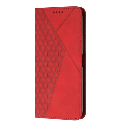 For Samsung Galaxy S25 Ultra 5G Diamond Splicing Skin Feel Magnetic Leather Phone Case(Red) - Galaxy S25 Ultra 5G Cases by PMC Jewellery | Online Shopping South Africa | PMC Jewellery | Buy Now Pay Later Mobicred