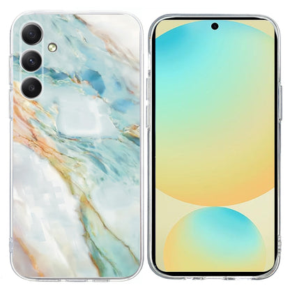 For Samsung Galaxy S25 FE 5G Colorful Painting Pattern TPU Phone Case(Marble) - Galaxy Phone Cases by PMC Jewellery | Online Shopping South Africa | PMC Jewellery | Buy Now Pay Later Mobicred