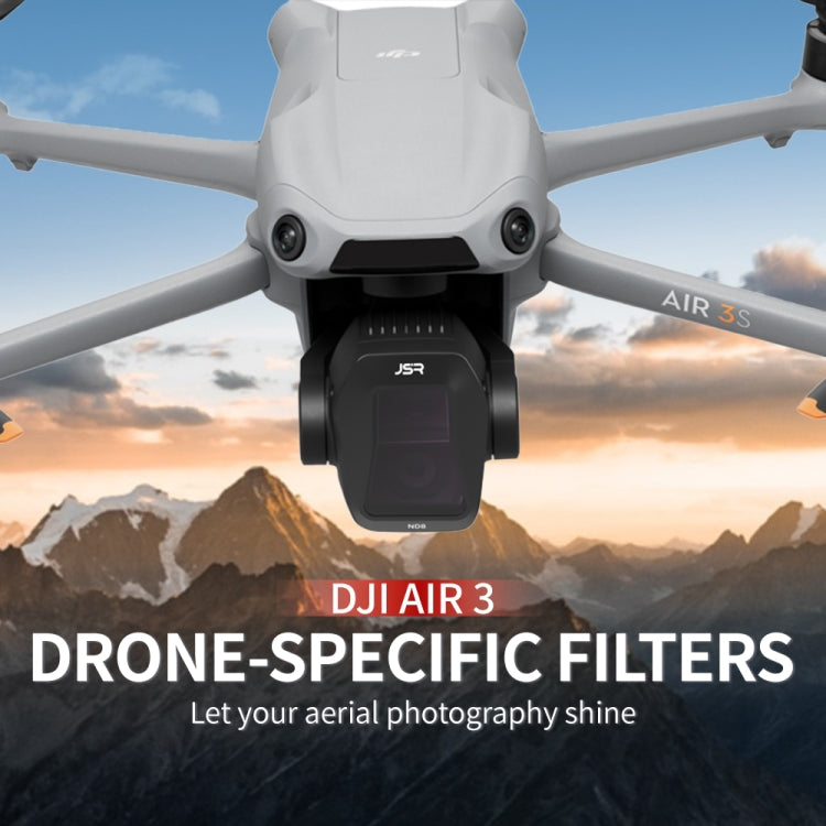 For DJI Air 3S JSR CB Series Drone Lens Filter, Filter:Streak Drawing Blue - free shipping - PMC TechLife - Order now!