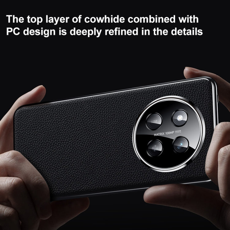 For Honor X60 Genuine Leather PC Phone Case(Dark Purple) - free shipping - PMC TechLife - Order now!