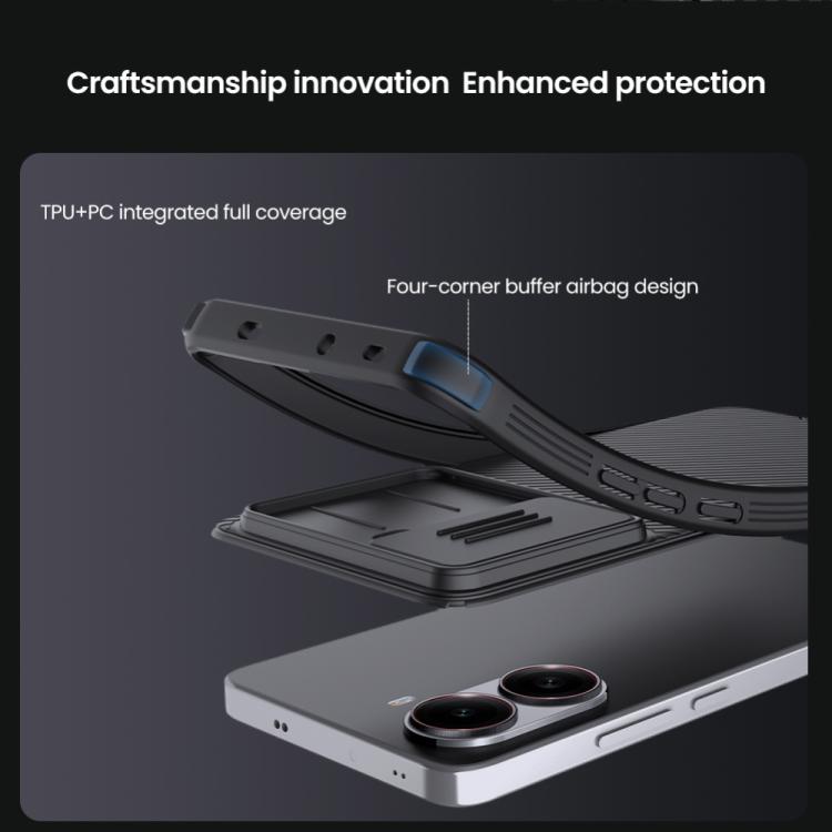For Redmi Turbo 4 NILLKIN CamShield Pro PC Phone Case(Green) - free shipping - PMc TechLife - Order now!
