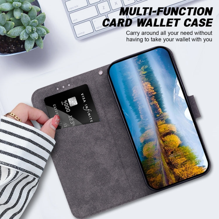 For iPhone 16e Ultra-thin Voltage Magnetic Buckle Leather Phone Case(Green) - iPhone 16e Cases by PMC TechLife | Online Shopping South Africa | PMC TechLife | Buy Now Pay Later Mobicred