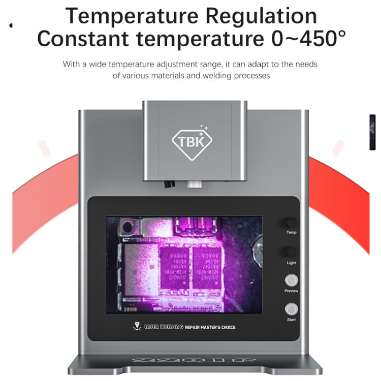 TBK 2203 Smart Infrared Laser Thermostatic Welding Machine with HD Camera, Plug:EU Plug(Built-in LCD) - free shipping - PMc TechLife - Order now!