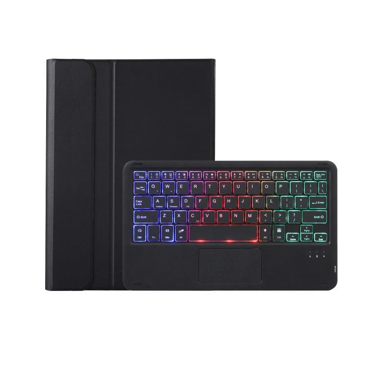 For Xiaomi Pad 7 / 7 Pro 11.2 inch A0N13-AS Ultra-thin Detachable Backlight Bluetooth Keyboard Leather Tablet Case with Touchpad(Black) - Others Keyboard by PMC Jewellery | Online Shopping South Africa | PMC Jewellery | Buy Now Pay Later Mobicred