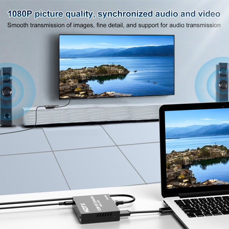 120m HDTV Network Extender(US Plug) - Amplifier by PMC TechLife | Online Shopping South Africa | PMC TechLife | Buy Now Pay Later Mobicred