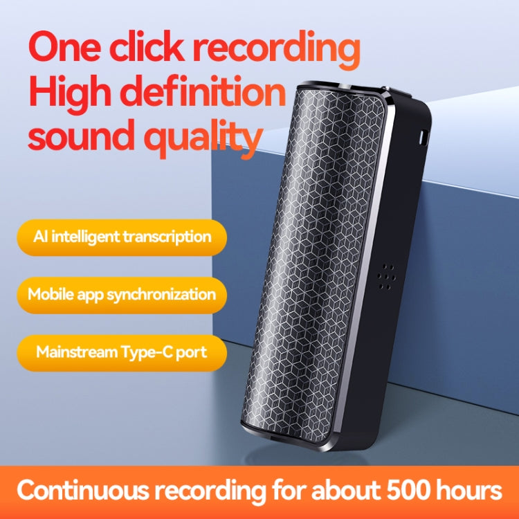 Q70A Magnetic Noise Reduction Voice Recording Pen Support APP Control, Memory:8GB(Black) - Recording Pen by PMC TechLife | Online Shopping South Africa | PMC TechLife | Buy Now Pay Later Mobicred