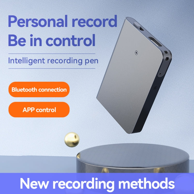 Q61A Ultra-thin HD Noise Reduction Voice Recording Pen Support APP Control, Memory:8GB(Black) - Recording Pen by PMC TechLife | Online Shopping South Africa | PMC TechLife | Buy Now Pay Later Mobicred