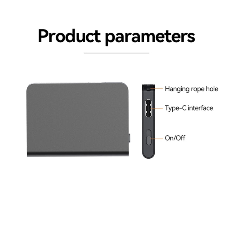 Q61A Ultra-thin HD Noise Reduction Voice Recording Pen Support APP Control, Memory:8GB(Black) - Recording Pen by PMC TechLife | Online Shopping South Africa | PMC TechLife | Buy Now Pay Later Mobicred