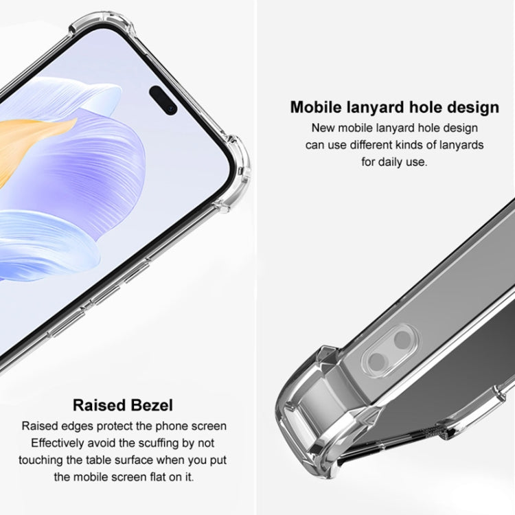 For Huawei Pura 70 IMAK UX-4 Series Four-corner Shockproof Phone Case(Transparent) - Huawei Cases by imak | Online Shopping South Africa | PMC Jewellery | Buy Now Pay Later Mobicred