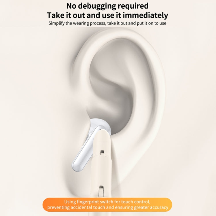 Bluetooth 5.3 In-ear AI Smart Recognition Hearing Aid(White) - Hearing Aids by PMC Jewellery | Online Shopping South Africa | PMC Jewellery | Buy Now Pay Later Mobicred