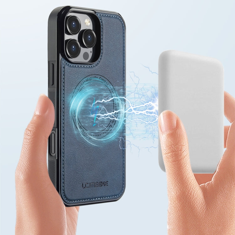 For iPhone 16 Pro Max LC.IMEEKE Magsafe Phone Case(Blue) - free shipping - PMC Jewellery - Order now!