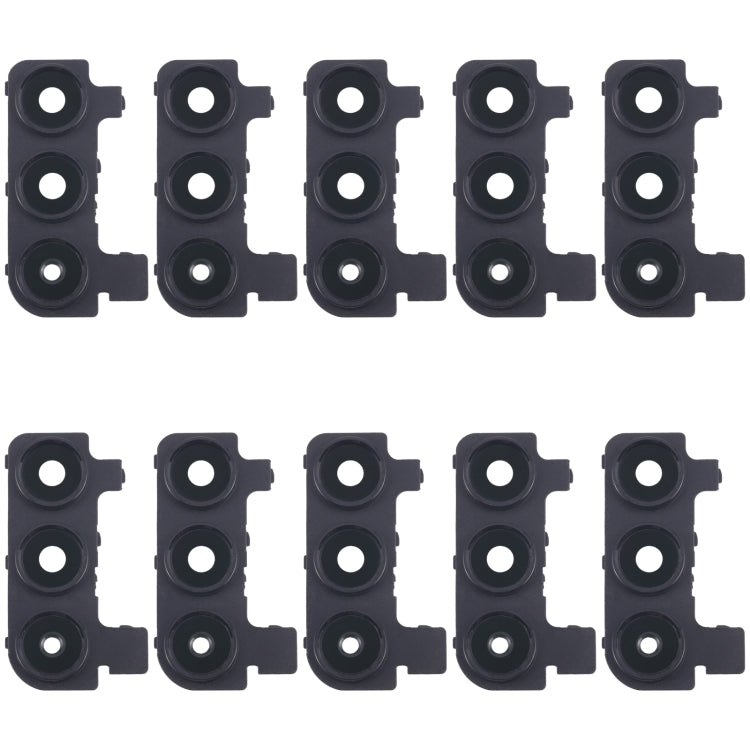 For Samsung Galaxy F15 SM-E156B 10pcs Rear Camera Lens Cover(Black) - Camera Series by PMc TechLife | Online Shopping South Africa | PMc TechLife | Buy Now Pay Later Mobicred
