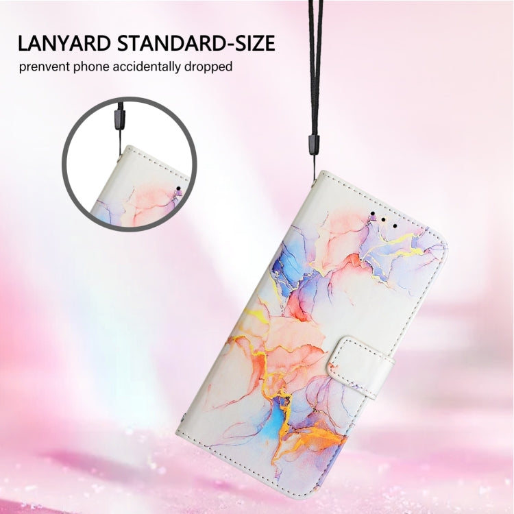 For Doogee N55 Plus PT003 Marble Pattern Flip Leather Phone Case(Galaxy Marble White) - More Brand by PMC TechLife | Online Shopping South Africa | PMC TechLife | Buy Now Pay Later Mobicred