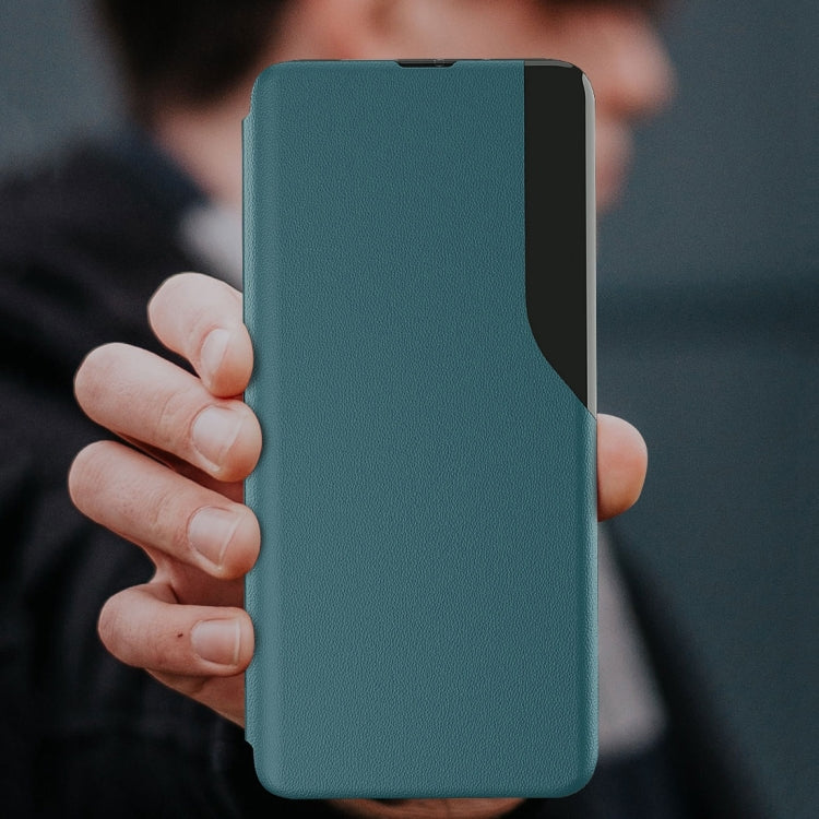 For Xiaomi Redmi Note 9 Pro Attraction Flip Holder Leather Phone Case(Dark Blue) - Xiaomi Cases by PMC TechLife | Online Shopping South Africa | PMC TechLife