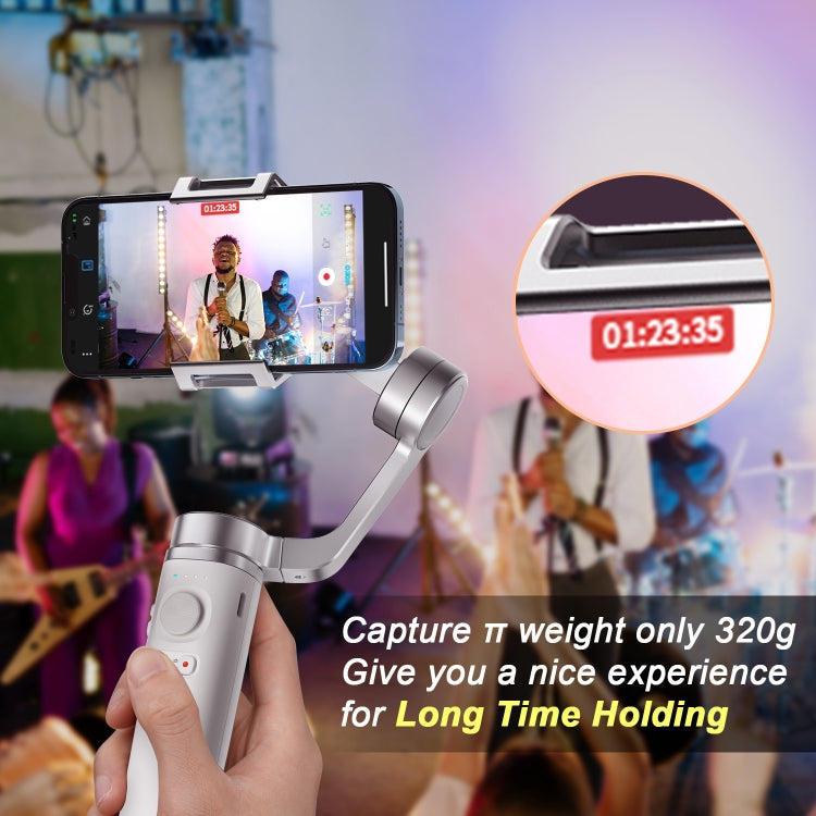 FUNSNAP Capture �� Aluminum Alloy Arm 3-Axis Handheld Phone Gimbal, Basic Version(Grey) - free shipping - PMC TechLife - Order now!