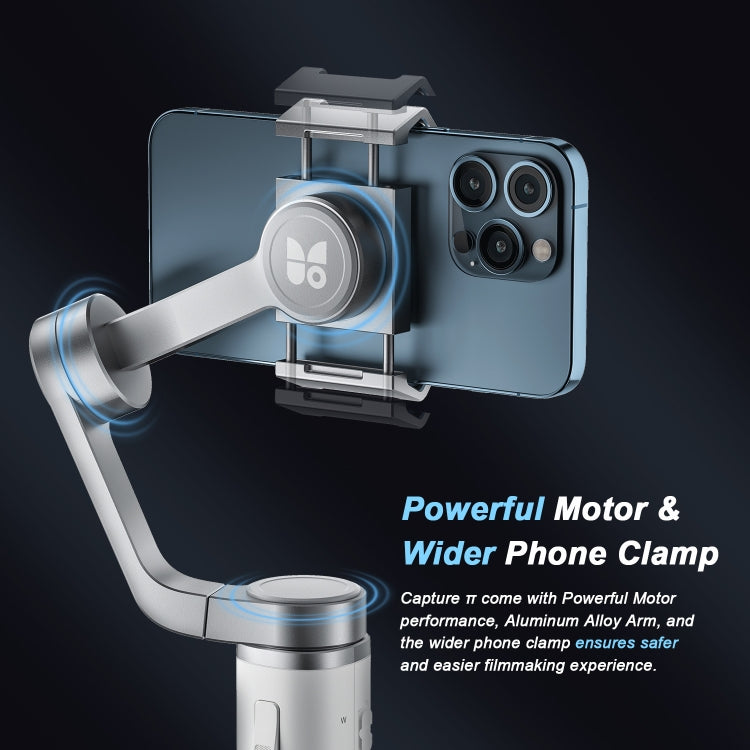 FUNSNAP Capture �� Aluminum Alloy Arm 3-Axis Handheld Phone Gimbal, Basic Version(Grey) - free shipping - PMC TechLife - Order now!