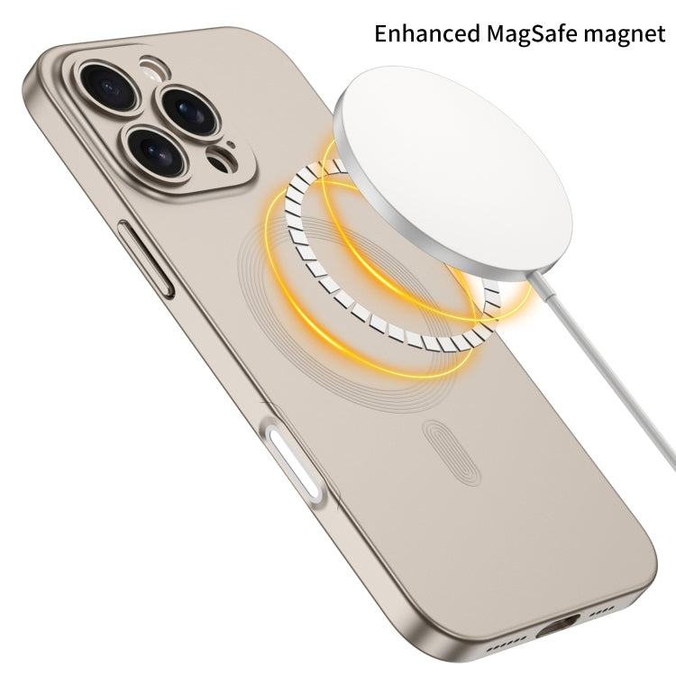 For iPhone 16 Plus GKK MagSafe Full Coverage Phone Case(Gold) - free shipping - PMC Jewellery - Order now!