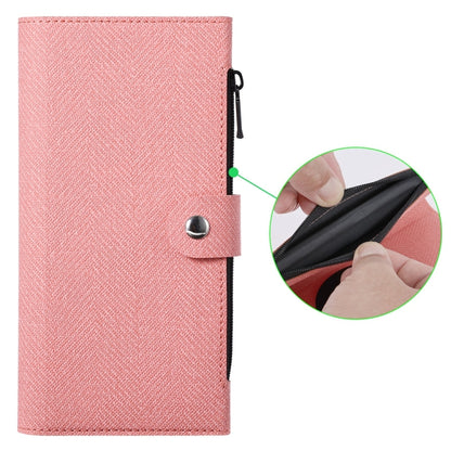 For iPhone 16 Pro ViLi GBS Series MagSafe Magnetic RFID Leather Flip Phone Case(Pink) - iPhone 16 Pro Cases by ViLi | Online Shopping South Africa | PMC Jewellery | Buy Now Pay Later Mobicred