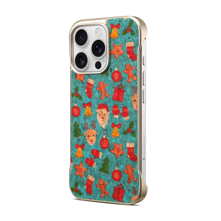 For iPhone 16 Pro Denior A18 Paint MagSafe Phone Case(Christmas) - iPhone 16 Pro Cases by Denior | Online Shopping South Africa | PMC Jewellery | Buy Now Pay Later Mobicred