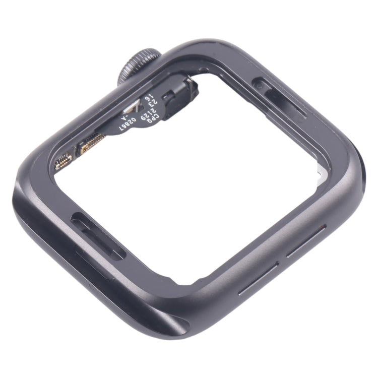 For Apple Watch SE 2020 44MM GPS Aluminium Alloy Middle Frame Bezel Plate with Crown Spin Axis Flex Cable(Grey) - Middle Frame by PMC TechLife | Online Shopping South Africa | PMC TechLife | Buy Now Pay Later Mobicred