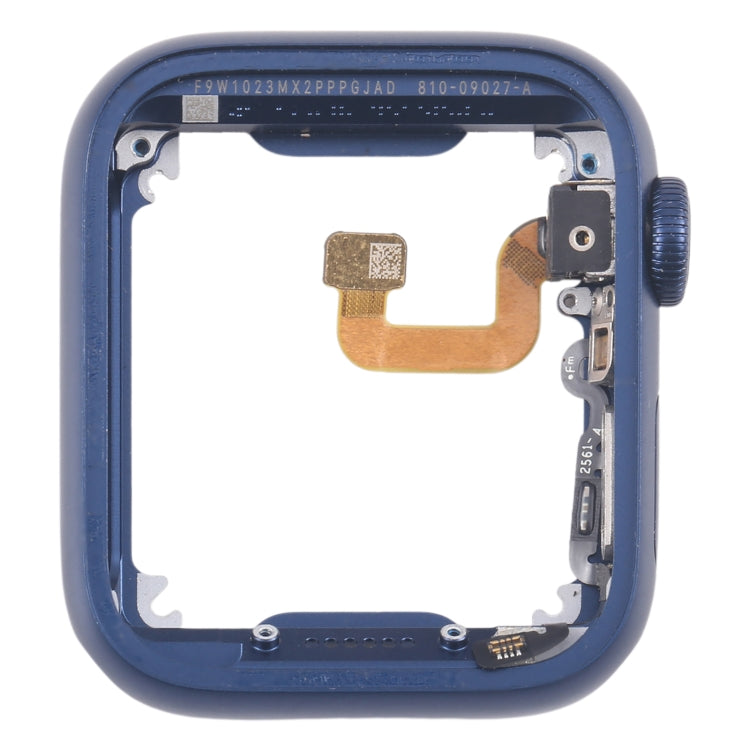 For Apple Watch Series 6 40MM GPS Aluminium Alloy Middle Frame Bezel Plate with Crown Spin Axis Flex Cable(Blue) - Middle Frame by PMC TechLife | Online Shopping South Africa | PMC TechLife | Buy Now Pay Later Mobicred