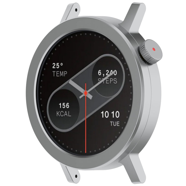 For CMF Watch Pro 2 Smart Watch Metal Bezel Ring Frame Without Words Version(Silver) - free shipping - PMC TechLife - Order now!