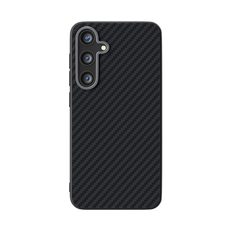 For Samsung Galaxy S25+ 5G / S24+ 5G ABEEL C Carbon Fiber Series 6D Micro Relief MagSafe Phone Case(Black) - Galaxy S25+ 5G Cases by PMC Jewellery | Online Shopping South Africa | PMC Jewellery | Buy Now Pay Later Mobicred