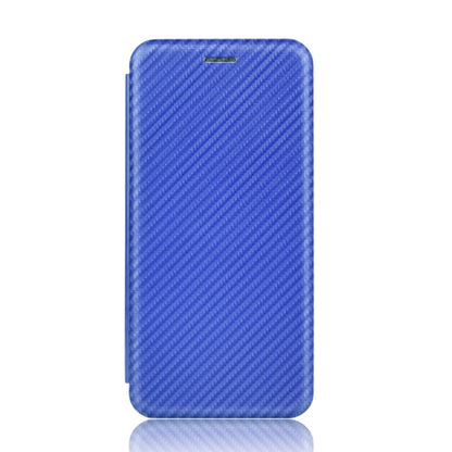 For Blackview A80 Pro Carbon Fiber Texture Horizontal Flip TPU + PC + PU Leather Case with Card Slot(Blue) - More Brand by PMC Jewellery | Online Shopping South Africa | PMC Jewellery