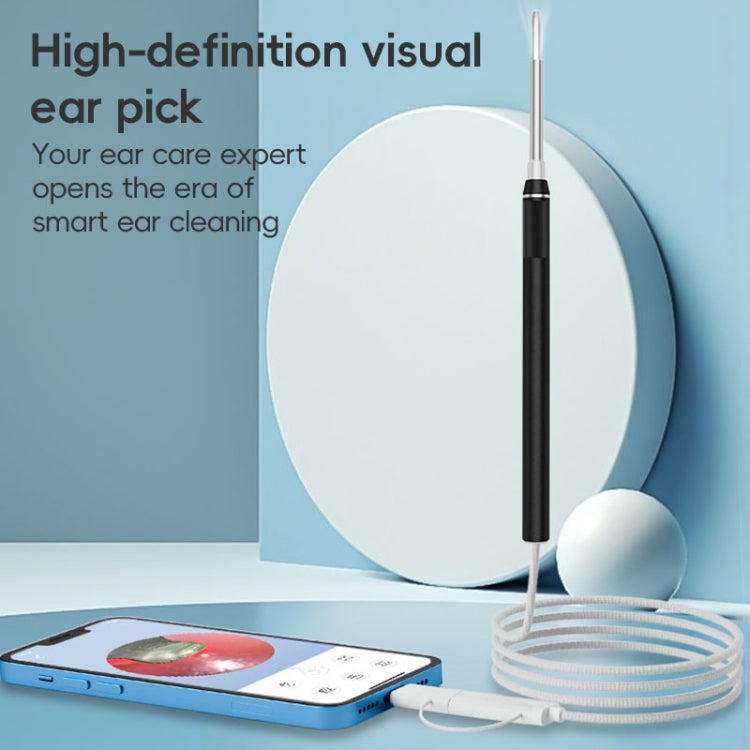 NK-5101 HD Smart Visual Ear Spoon(Black + White) - free shipping - PMC TechLife - Order now!