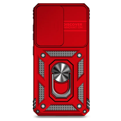 For Samsung Galaxy S25+ 5G Sliding Camshield Holder Phone Case(Red) - Galaxy S25+ 5G Cases by PMC Jewellery | Online Shopping South Africa | PMC Jewellery | Buy Now Pay Later Mobicred