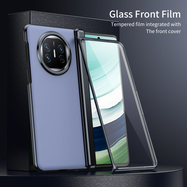 For Huawei Mate X5 Integrated AG Frosted Vacuum Plating Phone Case(Blue) - Huawei Cases by PMC TechLife | Online Shopping South Africa | PMC TechLife | Buy Now Pay Later Mobicred