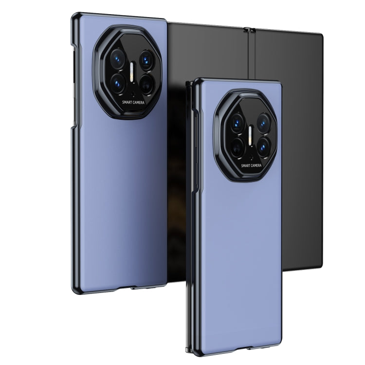For Huawei Mate XT Ultimate Design Integrated AG Frosted Vacuum Plating Phone Case(Blue) - Huawei Cases by PMC TechLife | Online Shopping South Africa | PMC TechLife | Buy Now Pay Later Mobicred