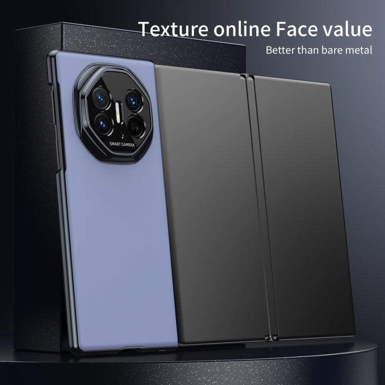 For Huawei Mate XT Ultimate Design Integrated AG Frosted Vacuum Plating Phone Case(Blue) - Huawei Cases by PMC TechLife | Online Shopping South Africa | PMC TechLife | Buy Now Pay Later Mobicred