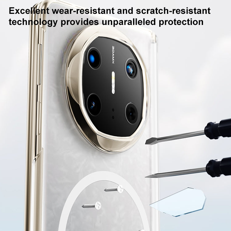 For Huawei Mate X5 / X3 Clear MagSafe PC Full Coverage Phone Case(Transparent) - Huawei Cases by PMC TechLife | Online Shopping South Africa | PMC TechLife | Buy Now Pay Later Mobicred