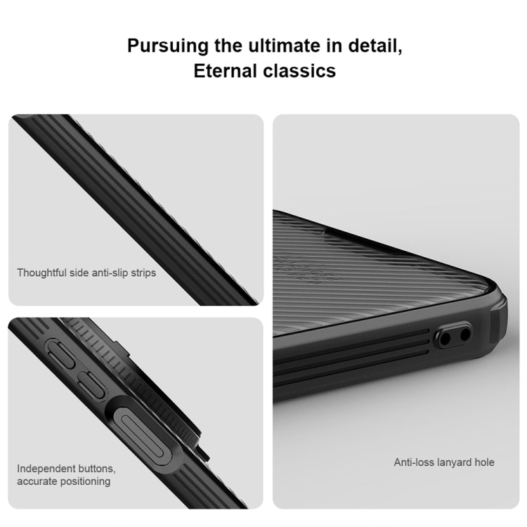 For Huawei Mate 70 NILLKIN CamShield Prop Translucent PC Phone Case(Black) - free shipping - PMC TechLife - Order now!